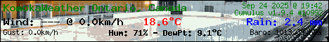 KomokaWeather banner